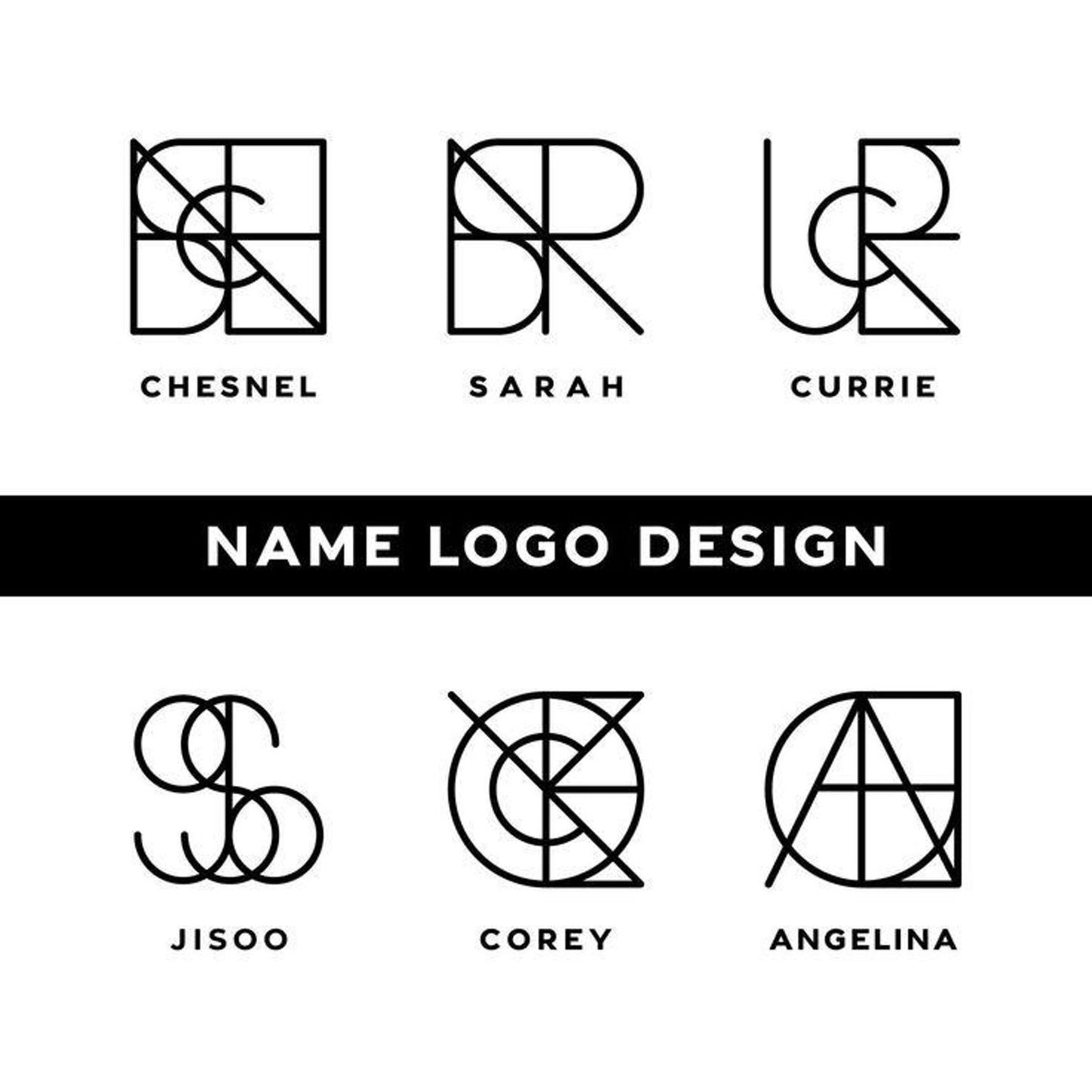 Personalized Name Logo Design, Minimalist Tattoo Logo, Custom SVG Logo, Unique Name Artwork, Printable Tattoo Design with Free Pattern