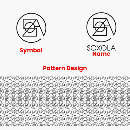 Personalized Name Logo Design, Minimalist Tattoo Logo, Custom SVG Logo, Unique Name Artwork, Printable Tattoo Design with Free Pattern